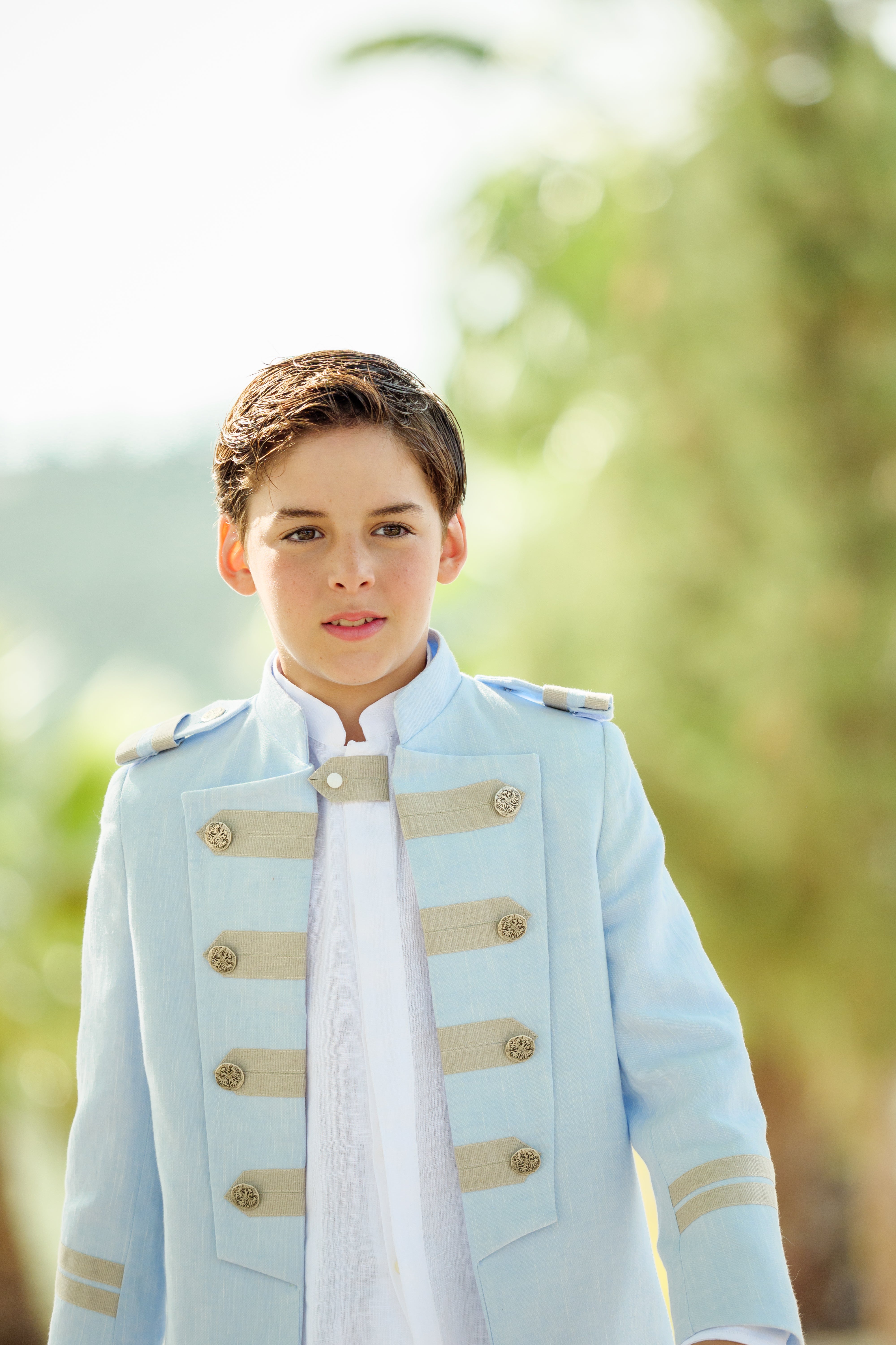 Nino Almirante Traje Comunion Marinero Celeste 552 8001 TRAJE COMUNION ALMIRANTE