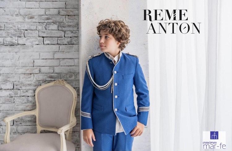 Admiral Boy Communion Suit and Mao Collar Ceremony