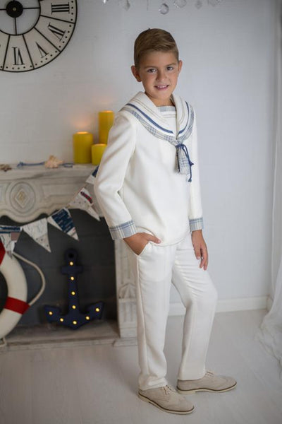 Alicante Sailor Boy's Communion Suit. Trend 2021. The Best Manufacturers. Amalio Rubio.