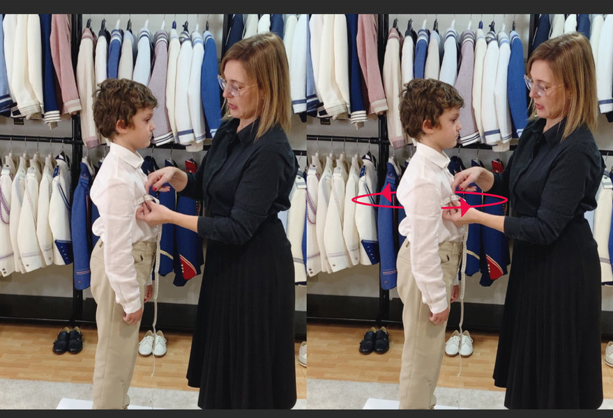 Cómo tomar las medidas a tu niño/a para comprar el traje de comunión