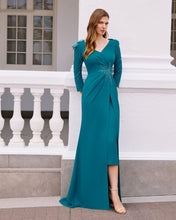 Cargar imagen en el visor de la galería, Vestido Largo Rosa Clará Couture 1G20
