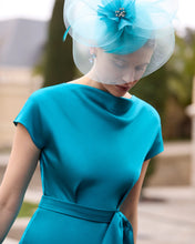 Cargar imagen en el visor de la galería, Vestido Largo Rosa Clará Couture 1G62
