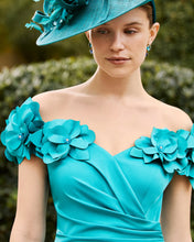 Cargar imagen en el visor de la galería, Vestido Largo Rosa Clará Couture 1G76
