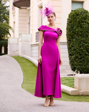 Load image into Gallery viewer, Vestido Largo Rosa Clará Couture 1G88
