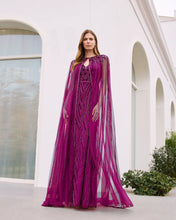 Load image into Gallery viewer, Vestido Largo Rosa Clará Couture 1GG7
