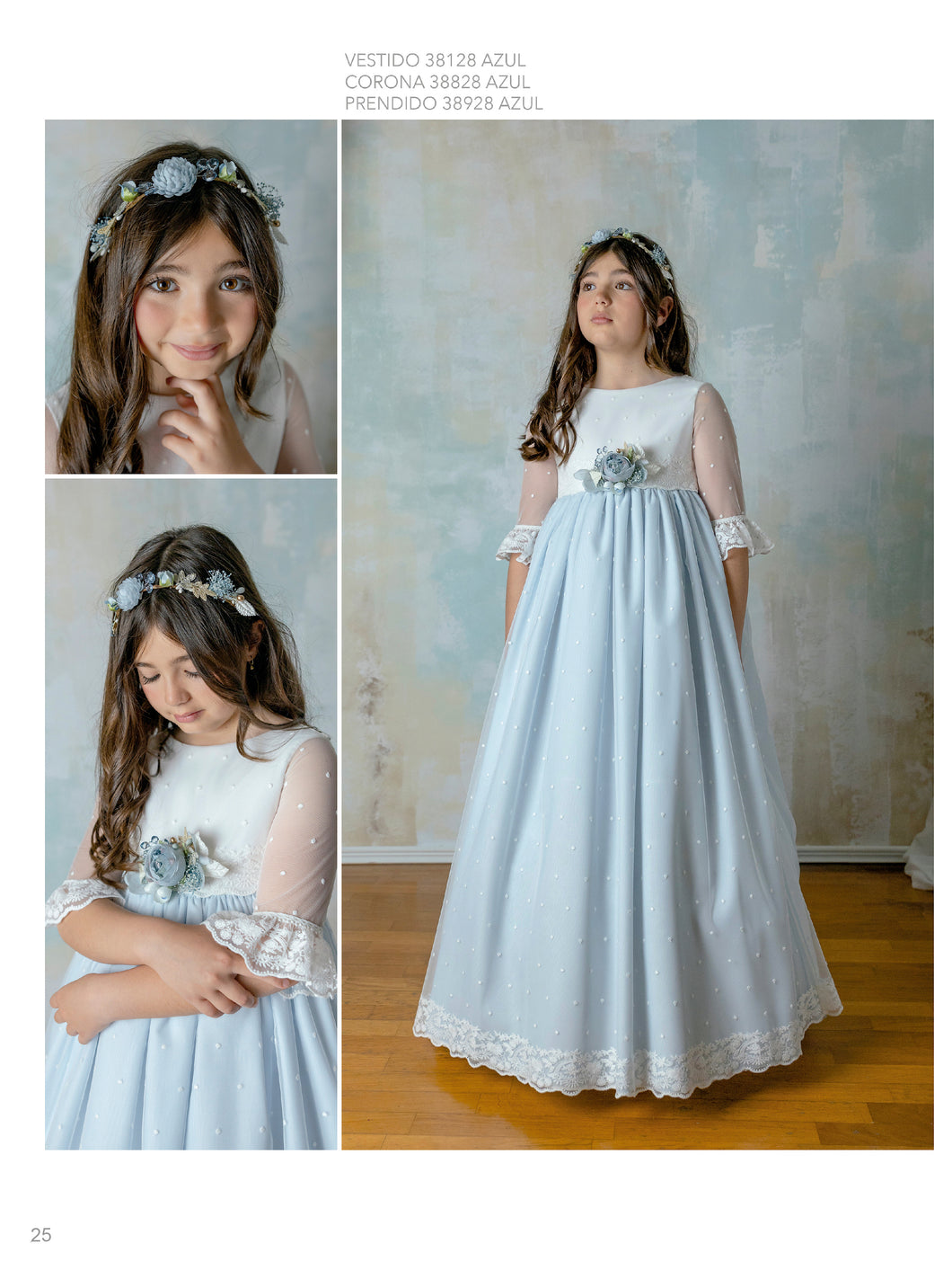 Vestido Comunión Lilus 38128