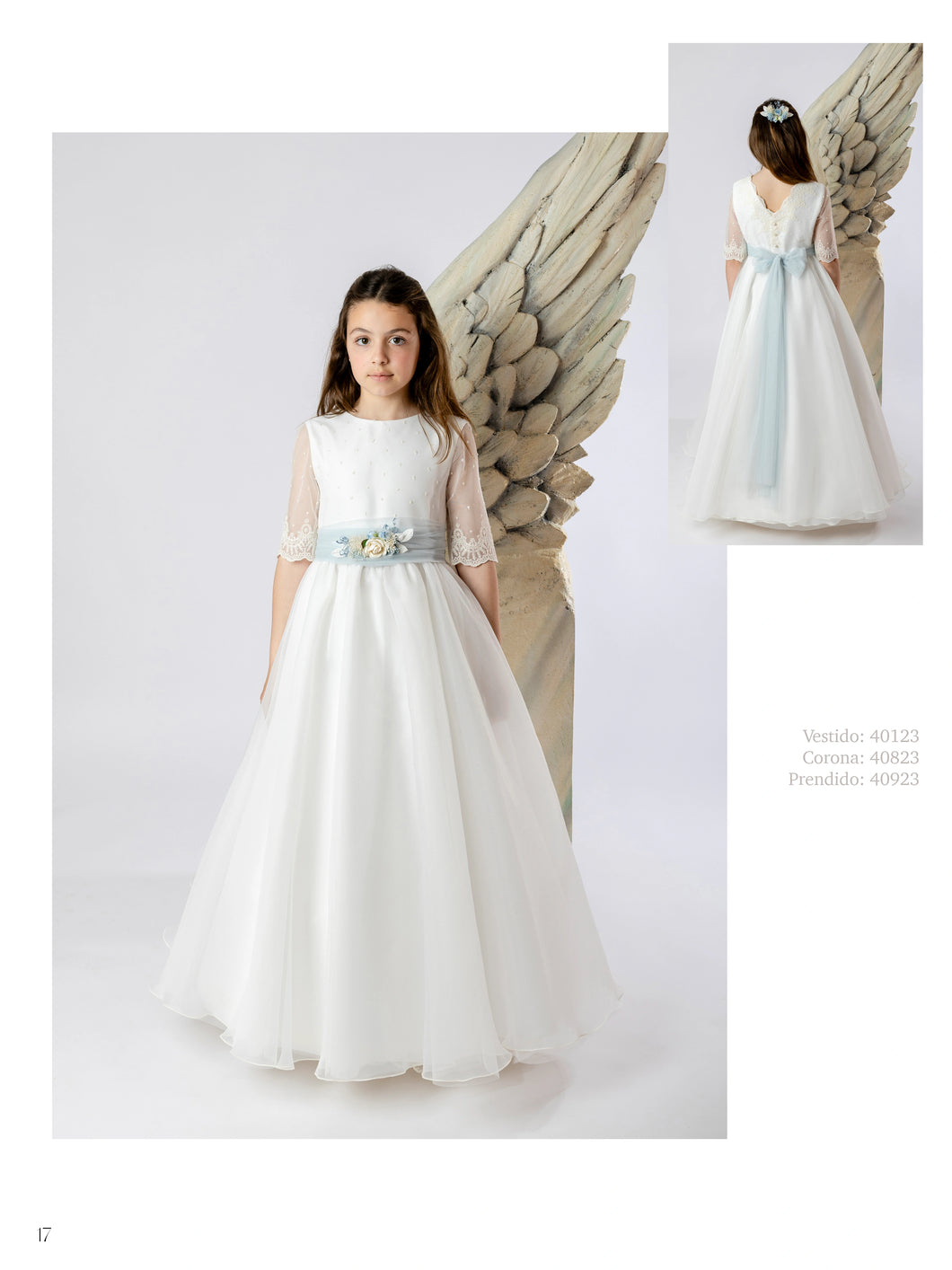 Vestido Comunión  Lilus 40123