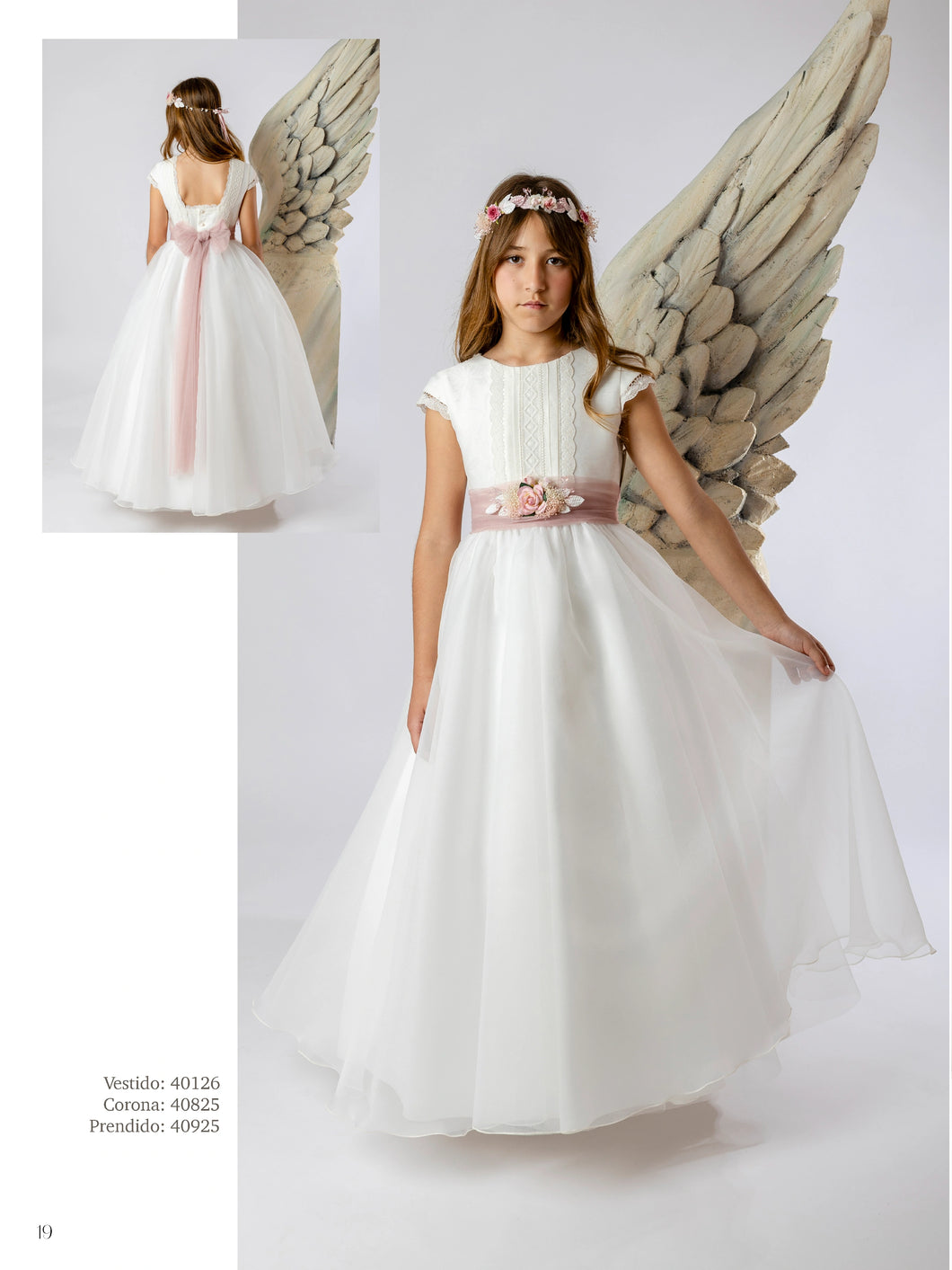 Vestido Comunión Lilus  40126