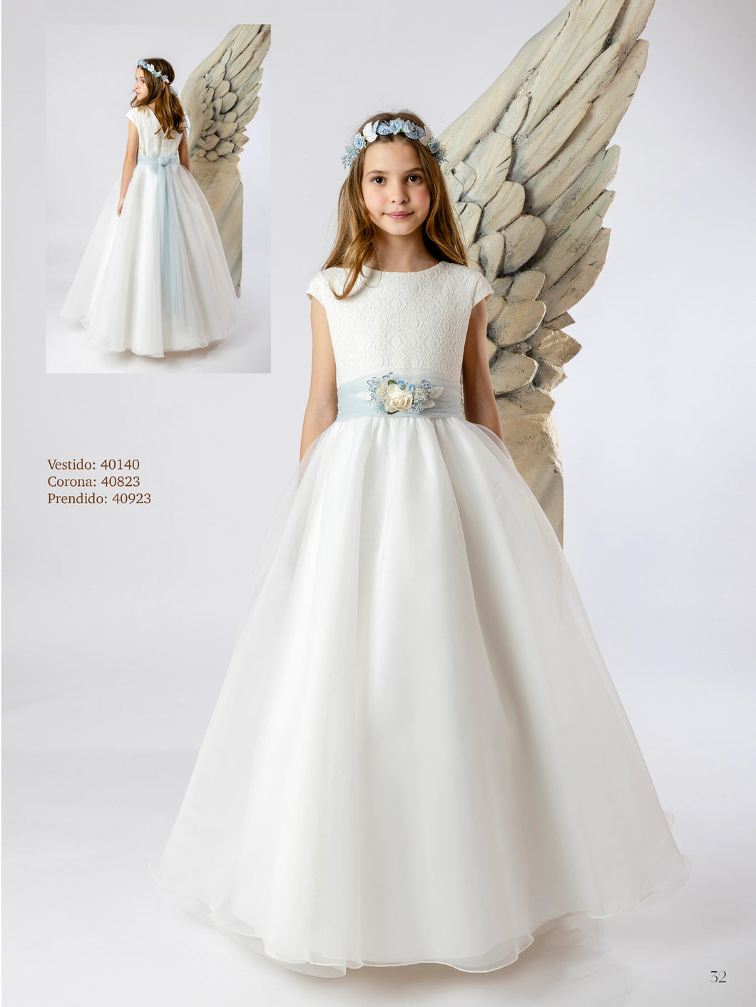 Vestido Comunión  Lilus 40140