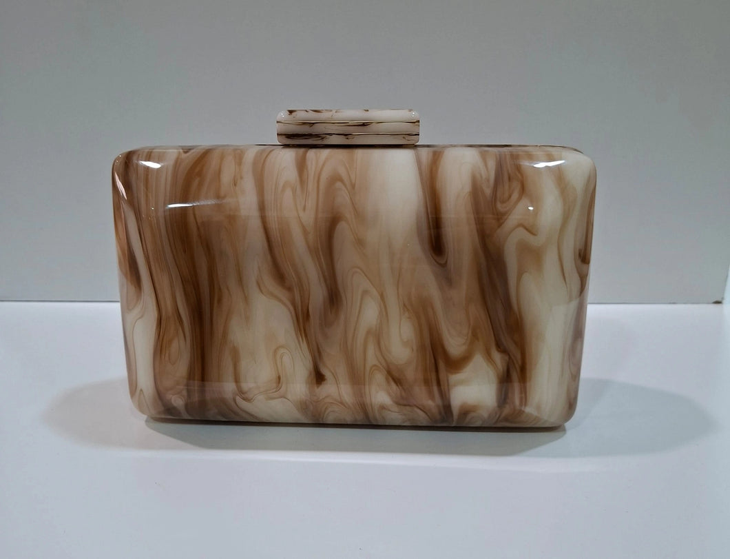 Bolso de fiesta marrón 2501