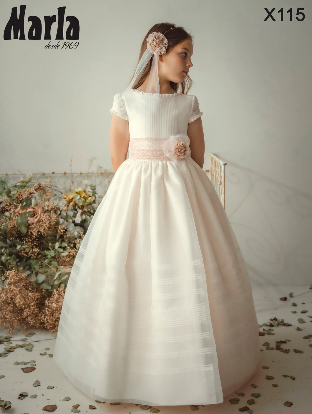 Vestido Comunión Marla X115