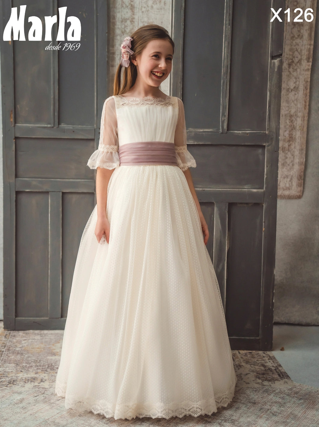 Vestido Comunión Marla X126