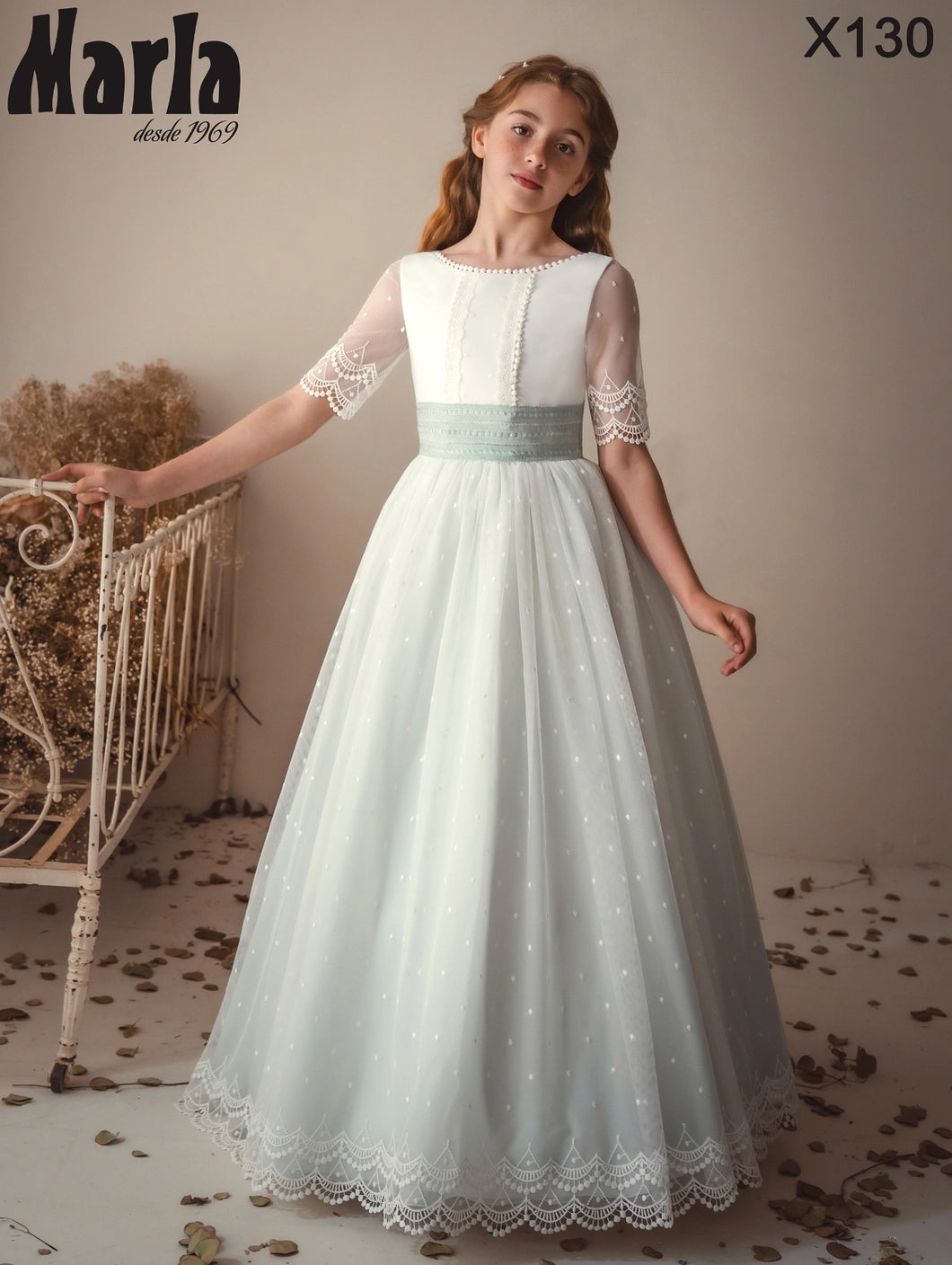 Vestido Comunión  Marla X130