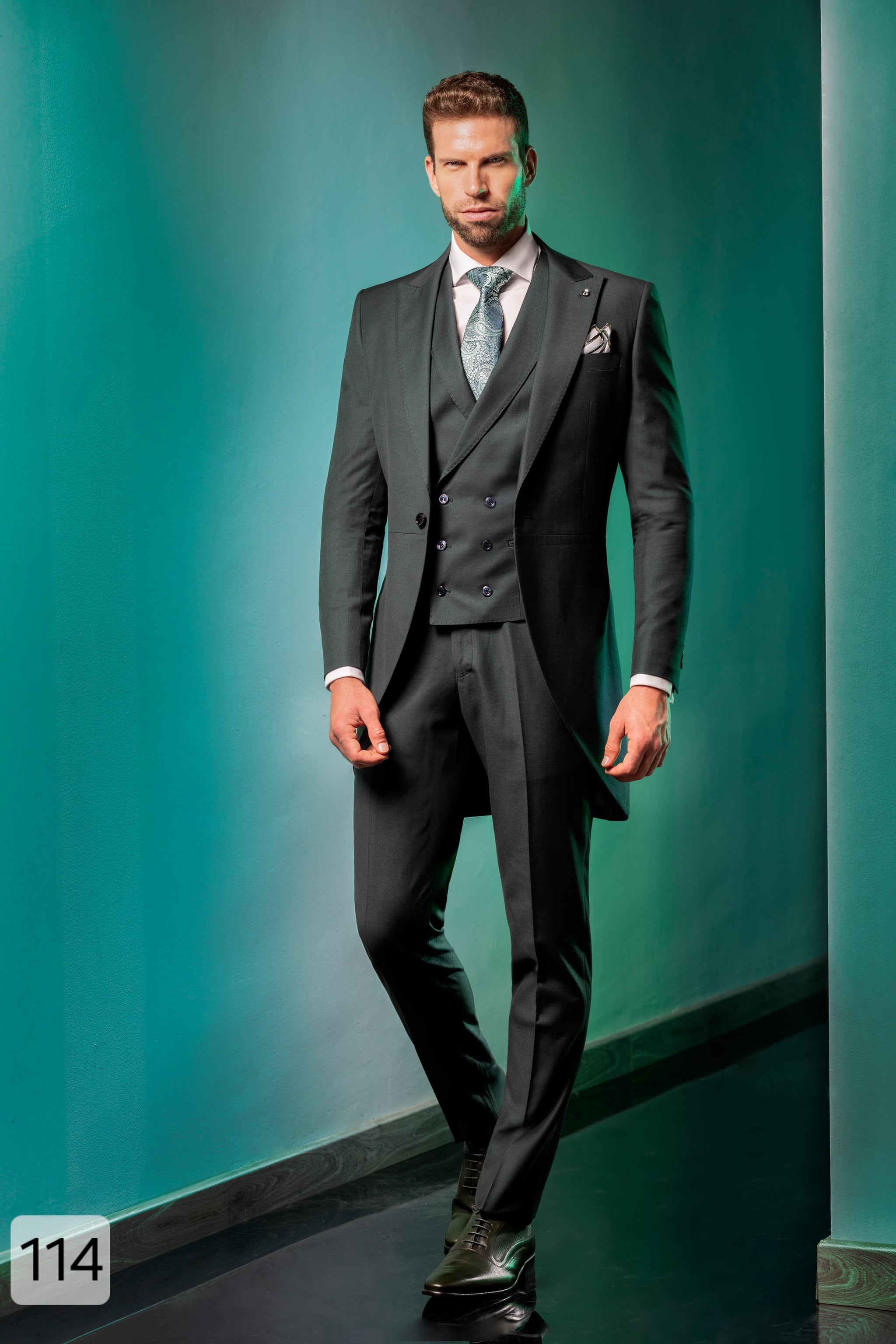 Traje Novio Chaqué Giovanni Ricci – Reme Antón Modas - Main Image