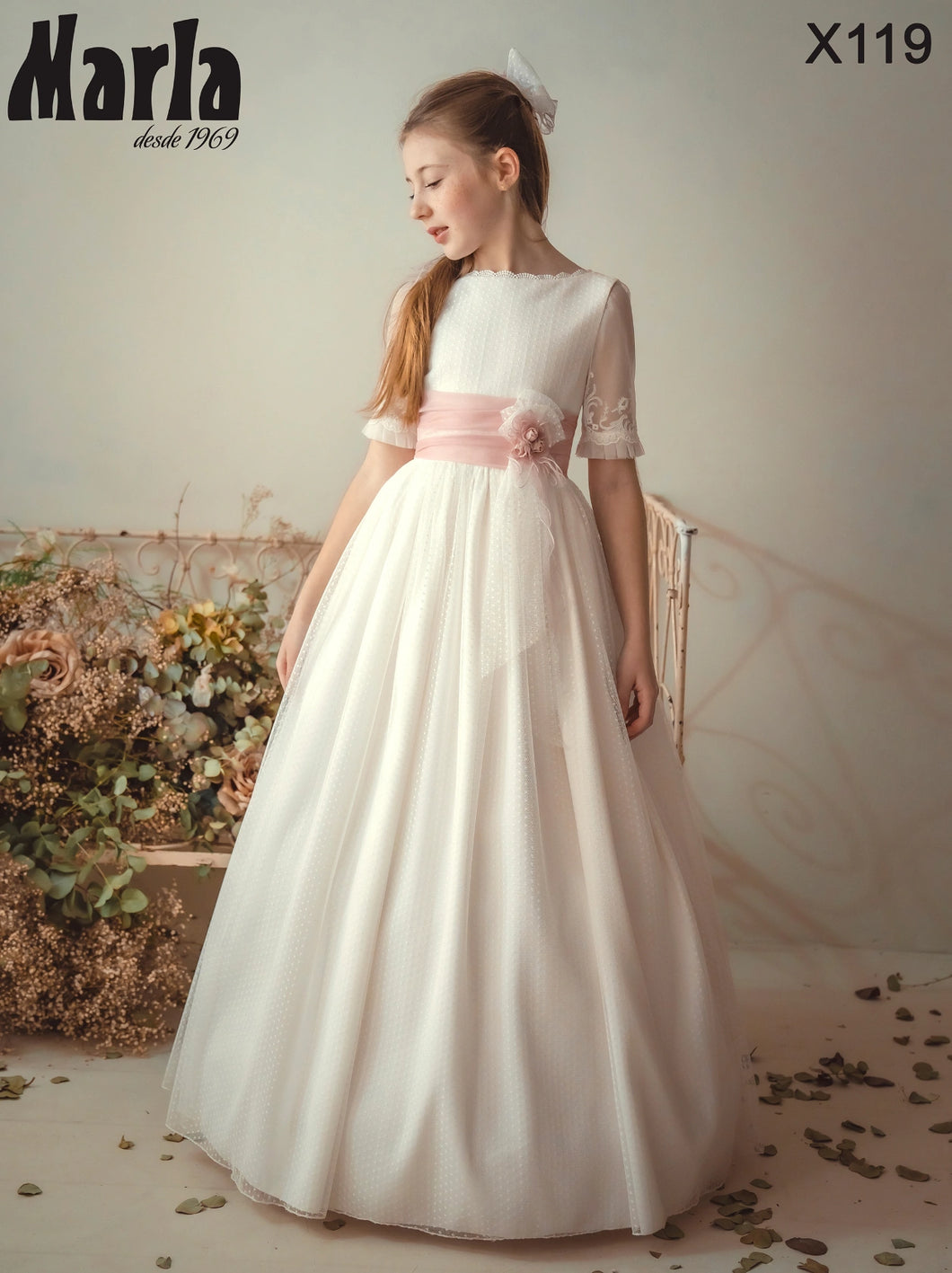 Vestido Comunión Marla  X119