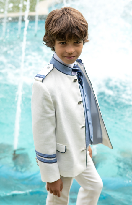 Traje comuni n almirante 2024 Reme Ant n Modas