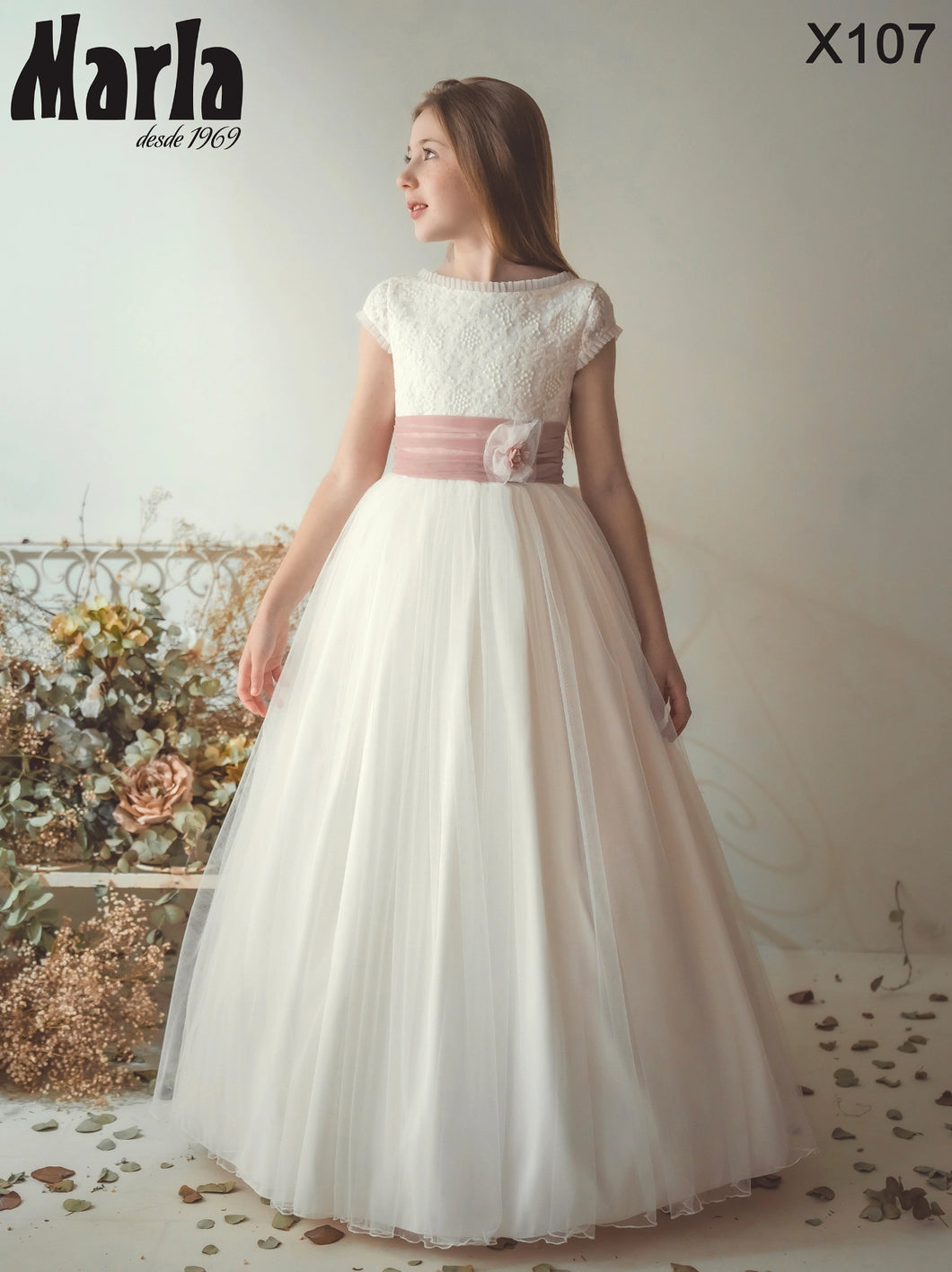 Vestido Comunión Marla X107