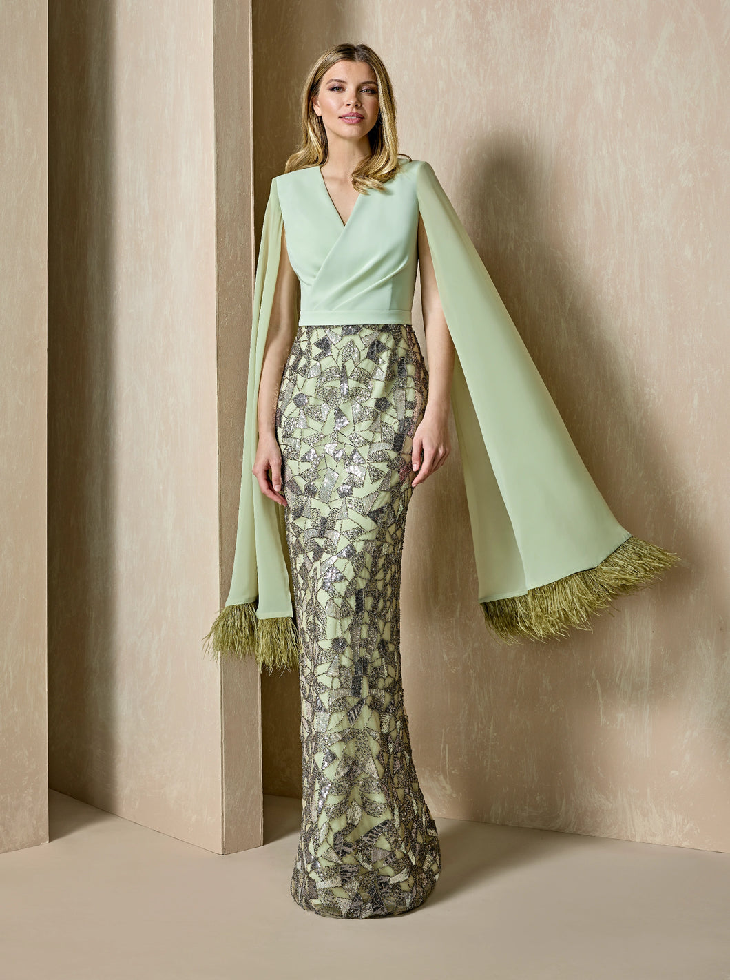 Vestido largo Raffaello Varal