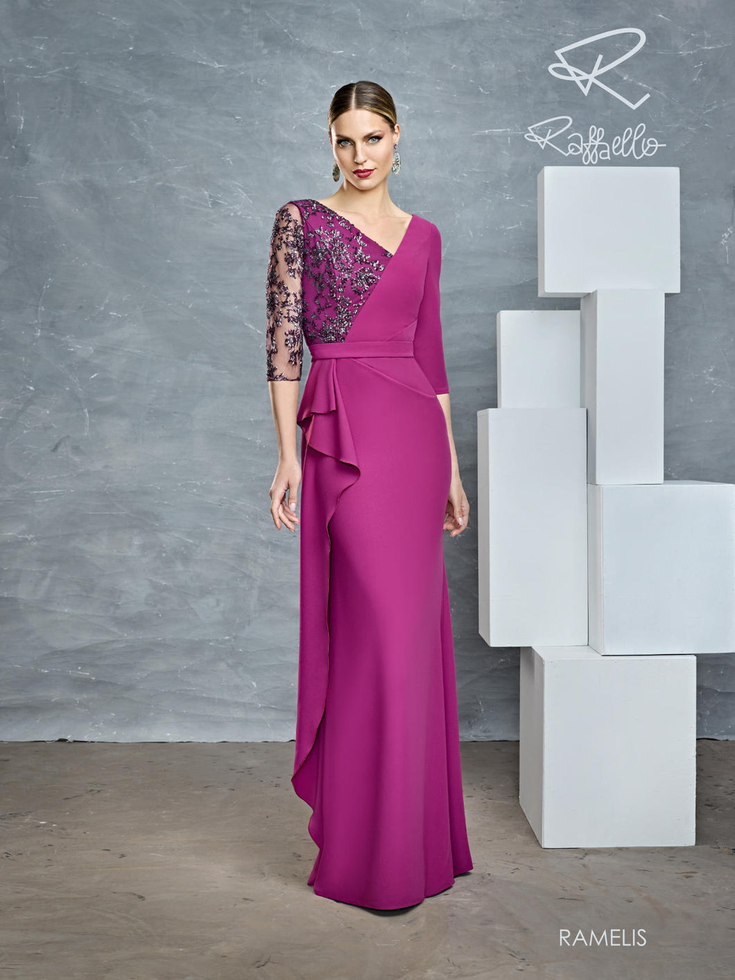 Vestido Largo Raffaelo Ramelis