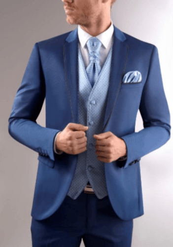 Traje + chaleco + corbata + camisa - Reme Antón Modas
